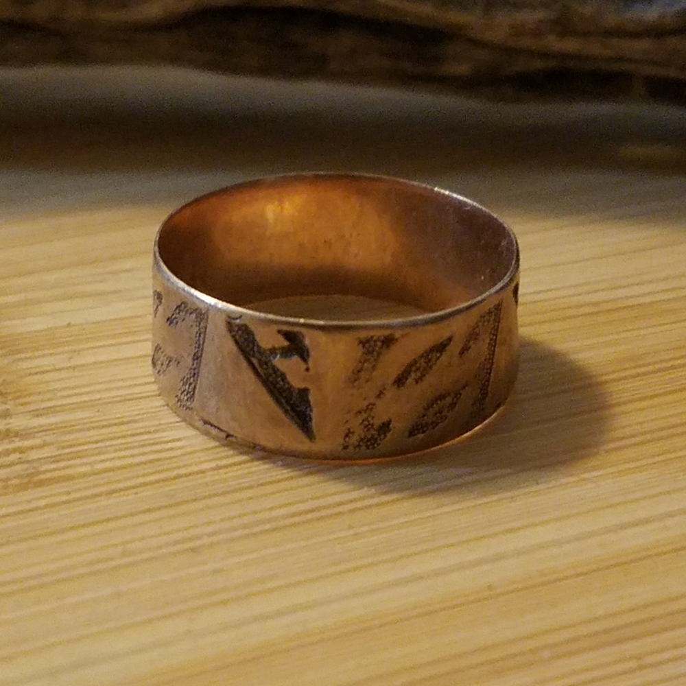 Antique 14k Rose Gold Ring